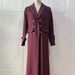 Women's Trench Coat – Designer Longline Polyester Blend Coat With Notched Lapel, Elegant & Comfortable (Deep Red, S-Xxl)_ecoleips.com