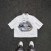 Summer Fashion Trendy Polo Shirt for Men And Women Big Mouth Digital 3D Printed Pattern European And American Cross Border E Commerce 2025_ecoleips.com