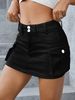 2025 Autumn New INS Style Street Solid Color Low Waist Slim Fit Bodycon Skirt For Women_ecoleips.com