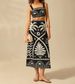 Women's Fashion 2025 Summer New Fashionable Sexy Printed Strap Long Skirt Set_ecoleips.com