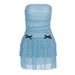 New Arrival Women Fashion Dress Sexy Polka Dot Strapless Bodycon Ruffled Hem Hip Wrapped Dress For Ladies Party Dating Evening_ecoleips.com