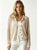 Loose Hollow Rib Knit Jacket, Breathable Summer Knitwear_ecoleips.com