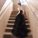 Women's Clothing Black Sequined Halter Evening Gown Party Dress Art Exam Performance Spring_ecoleips.com