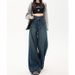Retro Nostalgic Wide-Leg Jeans For Women, 2026 Spring New High-Waisted Versatile Slimming Lazy Drapey Floor-Length Pants_ecoleips.com