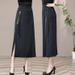 Simple Temperament Elegant Fashion Chinese Black Dress_ecoleips.com