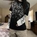 2025 Women's New Loose Two Piece Round Neck Long Sleeve Printed T-shirt_ecoleips.com