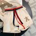 Women's Casual Sports Suit 2025 Summer New Loose Slimming Shorts Short-Sleeve Top Fashionable Running Two-Piece Set_ecoleips.com