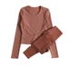 Sports Suit For Women, Long Sleeves, Tights, Sexy, Quick Drying T Shirts, Slimming Short Fitness Tops, Internet Celebrity Running Yoga Clothes_ecoleips.com