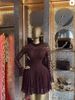 Elegant Lace Cocktail Dress Slim Fit Short Flattering Feminine Silhouette for Parties Luxury Cross-Border Fashion_ecoleips.com