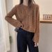 girl Casual Versatile Long Sleeve Knitted Thin Women's Autumn New Lazy Style Loose Short Soft Round Neck Sweater_ecoleips.com