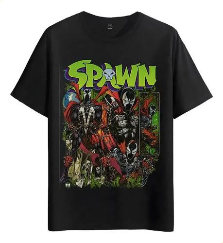 Women's T-Shirts Tshirt Muscle Freaks Spawn Comic Character T-shirt Style_ecoleips.com