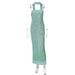 TARUXY Sexy Sequins Strapless Ribbon Dress For Women Fashion Splice Slim Long Dress Sleevekess Evening Party Clothes High Waist_ecoleips.com