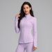 Women's Clothing Fitted Yoga Jacket For Women Long Sleeved Top Spring Autumn Running Sports Pilates Training Fitness_ecoleips.com