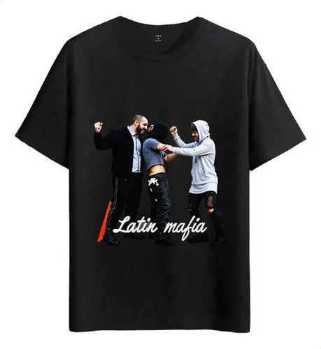 Women's T-Shirts T-shirt Muscle Freaks Latin Mafia Urban Style Gangsters_ecoleips.com