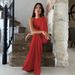 Hot-Selling Women's Fashion 2024 Summer New Fashionable Elegant One-Shoulder Ribbon Solid Color Dress Wholesale_ecoleips.com
