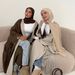 Modest Abaya Dress Loriya LR736 Reversible Elegant Abaya Long Robe - Breathable Viscose, Modest Loose Fit, Versatile Wear For Women_ecoleips.com