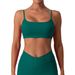 Europea Ad America Cross-Border Tight Twist Kot Beautiful Back Gathered Fitess Sports Bra Brushed Yoga Top For_ecoleips.com
