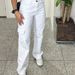 Women's Slimming Straight Leg Pants Multi-Pocket Casual Cotton Polyester Trousers for Autumn/Winter Regular Fit Office Lady Style_ecoleips.com