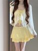 New 2026 Women's Swimsuit Set Two Piece with Jacket Flattering Dress Style Conservative Slimming High End Spa Swimsuit_ecoleips.com