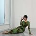 60254 Women's Clothing, Exclusively Cross-border Sales, New Autumn Product, Elegant Stylish Printed Stretchy European_ecoleips.com