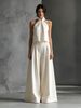 Summer New Women's Two Piece Set Loose Sleeveless Top Wide Leg Pants_ecoleips.com