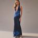 Women's Clothing 2025 Summer New Fashion Sexy Printed Backless Slit Slim Fit Tie Dress Wholesale_ecoleips.com