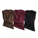 Women's Clothing DIY Women's Fashion Top Classic Pleated Padded Shoulder Design Style Clothing For Formal & Casual For Women_ecoleips.com