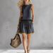 Women's Summer Casual Fashion Color Block Two Piece Set Sleeveless Shorts Trendy European American Style 2026 Cross Border_ecoleips.com