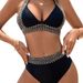 Two Piece Swimsuit For Women Slim Fit Quick Drying Sexy Style Bikini High End Women's Swimwear_ecoleips.com