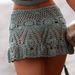 Handmade Crochet Beach Dress Women's Bikini Swimsuit Cover Up 8 Colors Sexy Vacation Style_ecoleips.com