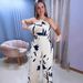 Women's Clothing S10811 Printed Hollow Strap Wide Leg Jumpsuit_ecoleips.com