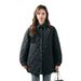 New Solid Color Simple Autumn And Winter New Fashion Casual Lapel Solid Color Drawstring Design Down Jacket Women_ecoleips.com