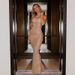 Women's Clothing Sexy Niche Trendy Brand Rhinestone Sling Slim Dress Black Apricot Long Dress Birthday Fishtail Dress_ecoleips.com