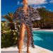 Women's V Neck One Piece Swimsuit Cross Back Sun Protection Cover Up For Beach Hot Spring Sexy Swimwear_ecoleips.com