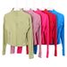 Women's Slim Fit Short Stand Collar Jacket Long Sleeve Sports Fitness Running Yoga Outerwear_ecoleips.com