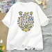 Ukrainian Trident T-shirt Women Men Cotton Ukraine T-Shirt Unisex Ukraine Graphic T Shirts Oversized Woman Clothing_ecoleips.com
