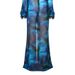 Women's Clothing Chiffon Printed Robe Blouse Beach Sexy Split Holiday Bikini Blouse_ecoleips.com