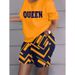 Women's Clothing Women's Short Sleeved Two Piece Printed Suit Style Spring Summer Commuter Wear For Formal & Casual For Women_ecoleips.com