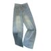 Women's Clothing Spring New Style No Leg High Waist Loose Slim Mopping Straight Pants_ecoleips.com