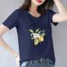Summer European And American Cross-border Foreign Trade Wholesale T-shirts, Round-neck Casual Plus-size Loose_ecoleips.com