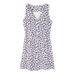 European And American Style 2021 Summer New Women's High-waisted Sleeveless Floral, Slimming Waist, Tank Top Short_ecoleips.com