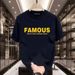 2025 summer loose men and women pullover 100% cotton short sleeve T-shirt_ecoleips.com