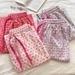 Love Print Pajama Pants Women 2025 New Casual Home Pants Pink Pants Can Be Worn As Outer_ecoleips.com