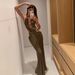 Sexy Rhinestone Halter Neck Long Dress European American Style Hollowed out Backless Slimming Evening Gown for Hot Girl_ecoleips.com