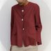 "Premium Women's Shacket – Elegant Autumn & Winter Overshirt Jacket In Solid Colors | Versatile Layering Staple For Casual & Chic Outfits_ecoleips.com