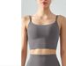 Women's Clothing U Neck Nude Back Spaghetti Strap Sports Bra Women's Shockproof Outer Wear Vest Professional Training Fitness Top Bra_ecoleips.com