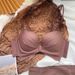 girl Afternoon Iced Coffee Double Strap For Women French Style Sexy Back Small Chest Push-Up Seamless Wireless Bra With Lift_ecoleips.com