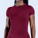 Seamless Quick-Dry Workout T-Shirt For Women – High-Stretch Yoga Top With Moisture-Wicking Technology – Performance Fit For Running & Gym_ecoleips.com