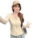 Goose Yellow Hooded Sunscreen Clothing Women's Summer 2026 New UV Protection Sunscreen Clothing Slim Ice Silk Cardigan Jacket_ecoleips.com