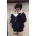 girl Girl National Trend Mountain Eagle Plush Hooded Jacket For Women Winter 2025 New American Style Thickened Cotton Coat_ecoleips.com
